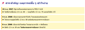Timeline มติ ครม. ผ่อนผันแรงงานเมียนมา 2567–2568