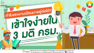 เข้าใจง่ายใน 3 มติ ครม. ผ่อนผันแรงงานเมียนมา