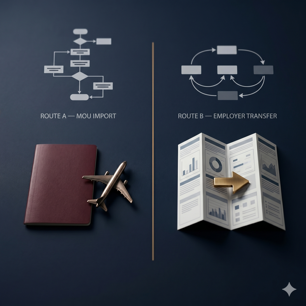 นายจ้างมือใหม่มี 2 ทางเลือก ในการหาแรงงาน